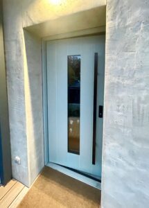 Drzwi CAL Termo 78 Asteria kolor Bourton Niebieskawy