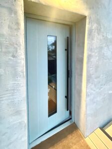 Drzwi CAL Termo 78 Asteria kolor Bourton Niebieskawy